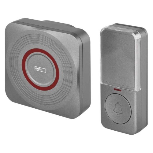 Campanello Senza Fili Smart Argento |... Campanello Senza Fili Smart Argento |...
