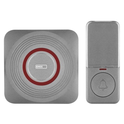 Campanello Senza Fili Smart Argento |... Campanello Senza Fili Smart Argento |...
