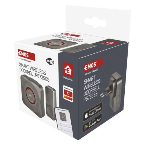 Campanello Senza Fili Smart Argento |... Campanello Senza Fili Smart Argento |...