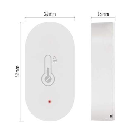 Termometro Digitale Wireless GoSmart ZigBee Ultracompatto | Emos EGS0102