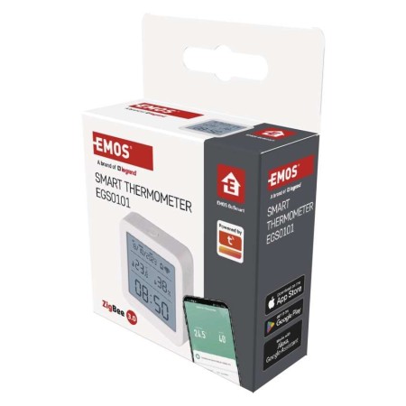 Termometro Digitale Wireless GoSmart  ZigBee | Sistema Smart Home | Emos EGS0101