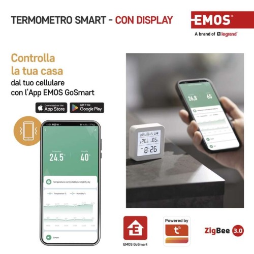 Termometro Digitale Wireless GoSmart... Termometro Digitale Wireless GoSmart...