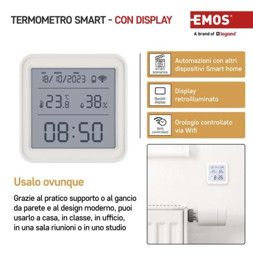 Termometro Digitale Wireless GoSmart... Termometro Digitale Wireless GoSmart...