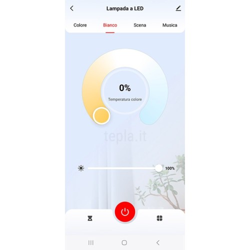 Lampada LED Ambientale Smart Nera 7W... Lampada LED Ambientale Smart Nera 7W...