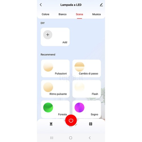 Lampada LED Ambientale Smart Bianca... Lampada LED Ambientale Smart Bianca...