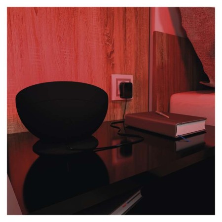 Lampada LED Ambientale Smart Nera 7W | Illuminazione RGB+CCT, Ritmo Musicale, Timer | EMOS ZCW11BR