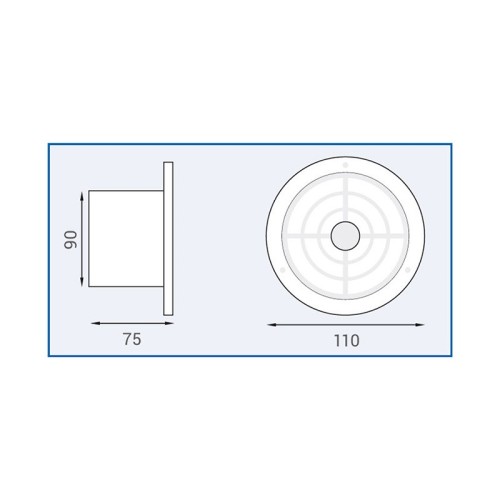 Aspiratore Assiale S11 12V per... Aspiratore Assiale S11 12V per...
