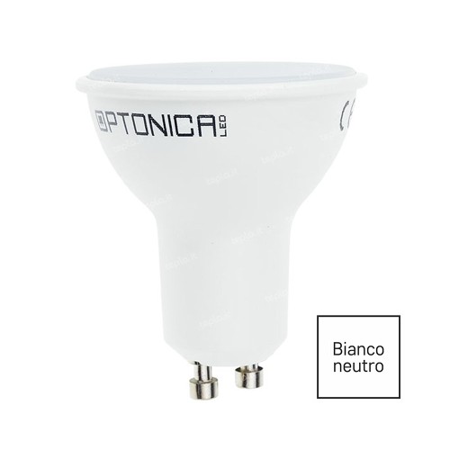LAMPADINA LED GU10 10W 4500K 1000LM 110° OPTONICA 1971