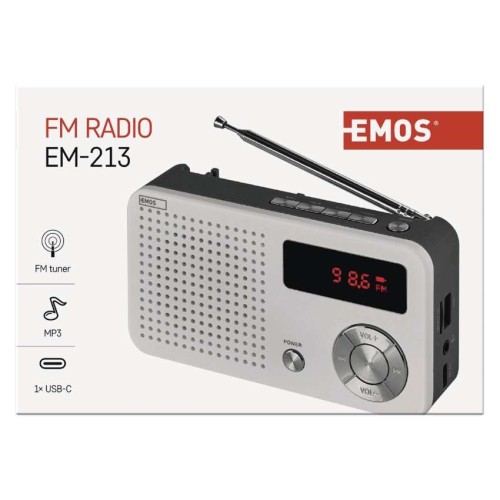 Radio portatile FM con lettore... Radio portatile FM con lettore...