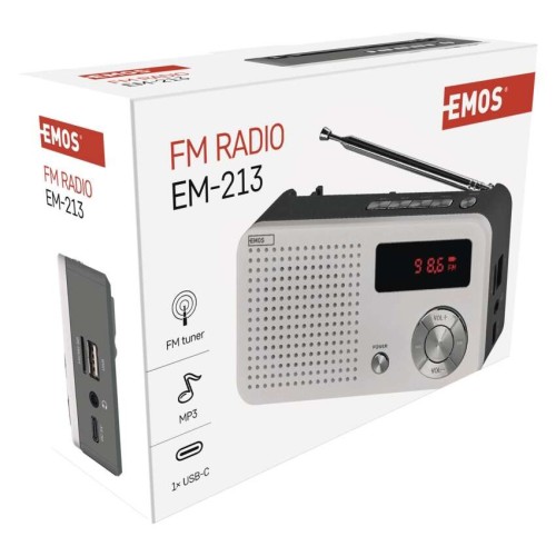 Radio portatile FM con lettore... Radio portatile FM con lettore...