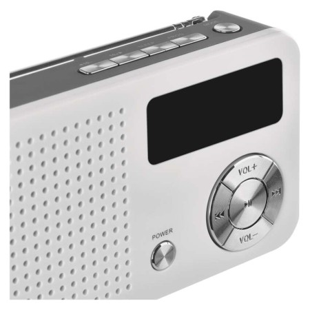 Radio portatile FM con lettore multimediale USB e microSD | EMOS E0086