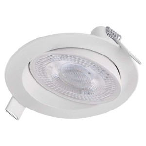 aretto LED da incasso bianco GERI CCT Emos ZV1160 6,5W 780lm orientabile con temperatura colore regolabile 2700K/4000K/6500K 2