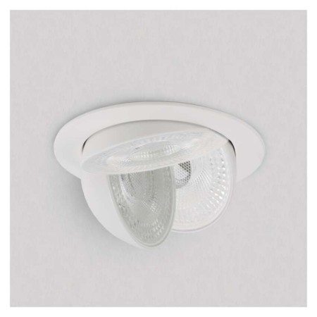 Faretto da incasso bianco GERI CCT 6,5W 780lm orientabile e dimmerabile con 3 temperature colore | Emos ZV1160