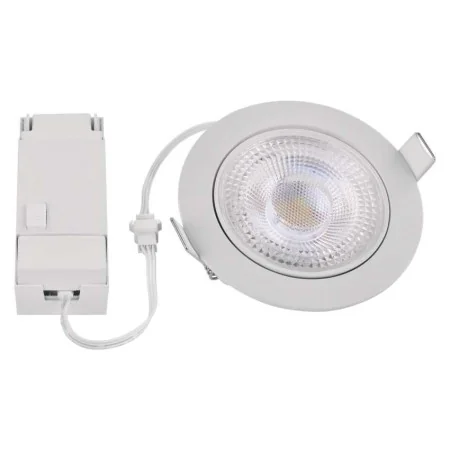 Faretto da Incasso Orientabile Bianco GERI CCT 6.5W 780lm Dimmerabile 3 Temperature Colore | EMOS ZV1160