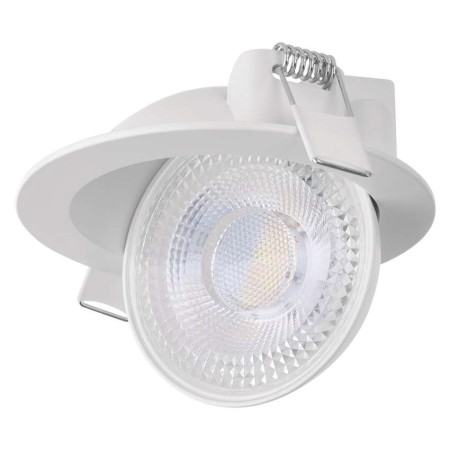 Faretto da incasso bianco GERI CCT 6,5W 780lm orientabile e dimmerabile con 3 temperature colore | Emos ZV1160