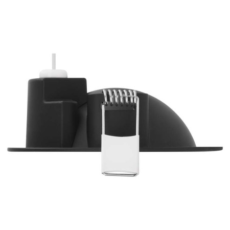 Faretto da incasso nero GERI CCT 6,5W 780lm orientabile e dimmerabile con 3 temperature colore | Emos ZV1161