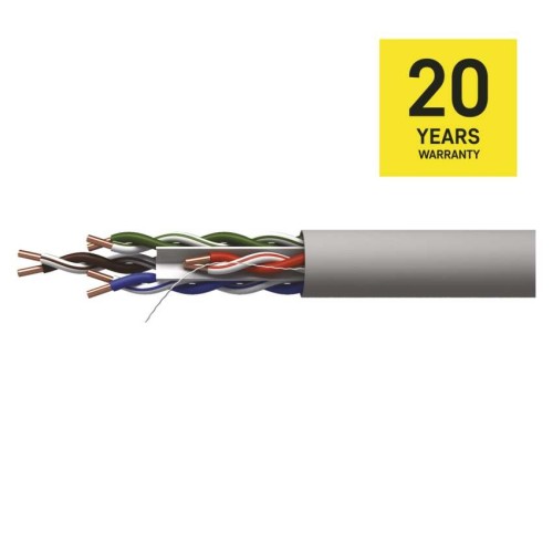 Cavo di Rete UTP Cat6 305m PVC Rame, 1Gbps, CPR Eca | EMOS S9131