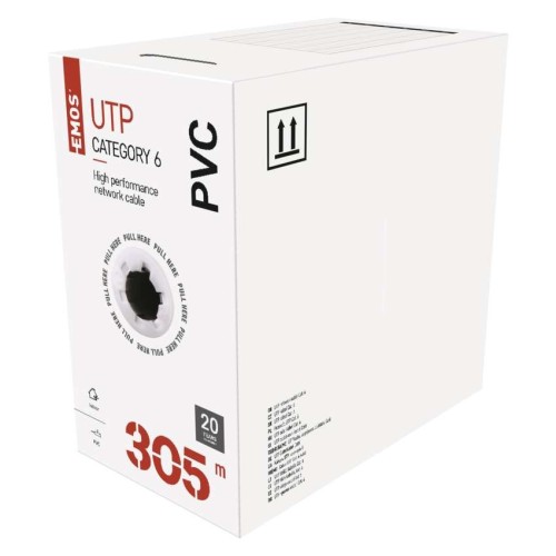 Cavo di Rete UTP Cat6 305m PVC Rame,...