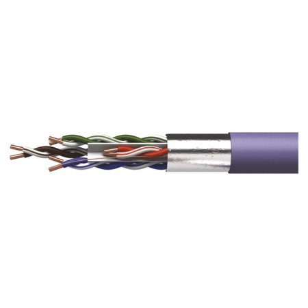 Cavo di Rete FFTP Cat6A 500m LSZH Rame, 10Gbps, CPR Dca | EMOS S9320