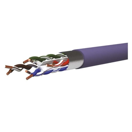 Cavo di Rete FFTP Cat6A 500m LSZH Rame, 10Gbps, CPR Dca | EMOS S9320
