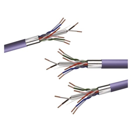 Cavo di Rete FFTP Cat6A 500m LSZH Rame, 10Gbps, CPR Dca | EMOS S9320