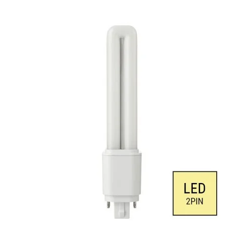 LED G24d 2 pin 9W 3000K sostituisce fluorescente G24d-3 26W SPL Lighting