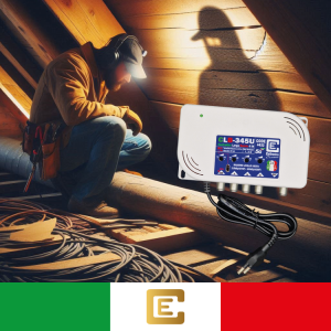 Centralino TV 4 ingressi 1 uscita con filtro 5G 35dB 120dBµV | CLB-345U 2