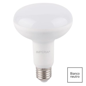Lampadina LED riflettore R80 IMPERIA 209141 attacco E27 12W luce neutra 4000K 960 lumen