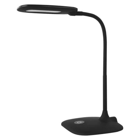 Lampada da Scrivania LED Nera STELLA 400lm Dimmerabile Touch Collo Flessibile | EMOS Z7602B