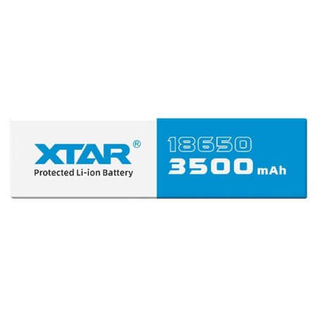Batteria 18650 3,6V 3500mAh con protezione ricaricabile agli ioni di litio | B23865