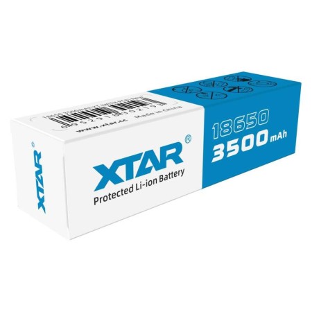 Batteria 18650 3,6V 3500mAh con protezione ricaricabile agli ioni di litio | B23865