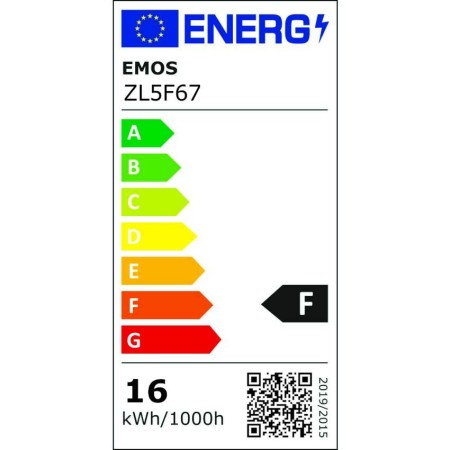 Lampadina LED Goccia E27 15.3W (100W) 1521lm 3000K Luce Calda | Emos ZL5F67