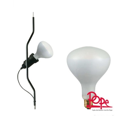 LAMPADINA LED LUCIUS R125 8.5W 2700K DIMMERABILE PER FLOS PARENTESI POPE P0005