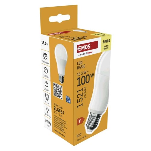 Lampadina LED Goccia E27 15.3W (100W)... Lampadina LED Goccia E27 15.3W (100W)...