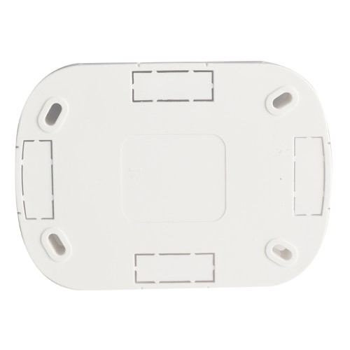 Supporto Distanziatore Rettangolare da Parete per Serie Ovale Bianco | 27558