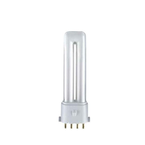 Lampada fluorescente compatta 2G7 11W 4 pin luce neutra 4000K 237 mm