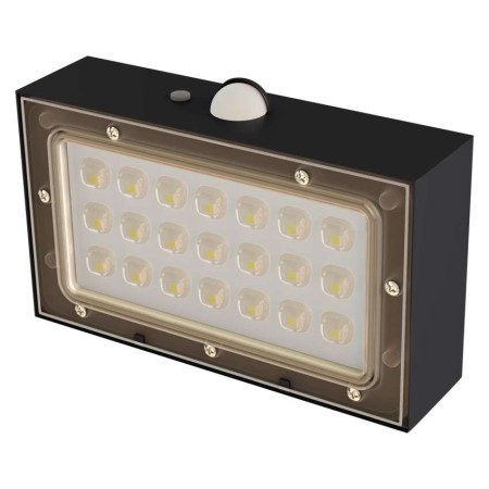 Applique Solare BRIXO LED Nero | Sensore Movimento PIR | 350lm | EMOS ZG162S
