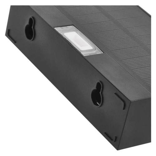 Applique Solare BRIXO LED Nero |... Applique Solare BRIXO LED Nero |...