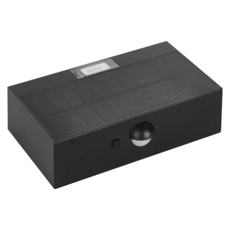 Applique Solare BRIXO LED Nero | Sensore Movimento PIR | 350lm | EMOS ZG162S