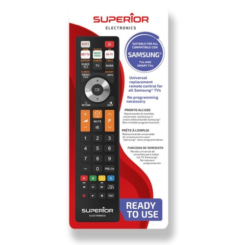 Telecomando Universale per TV Samsung dal 2000 pronto all’uso | Superior SUPTRB008