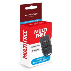 Telecomando multifrequenza cancelli universale autoapprendente rolling code SUPRF008 2