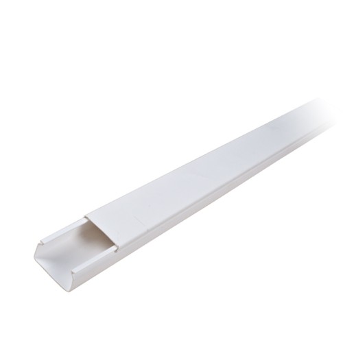 Canalina 100x40 per cavi ELMARK 2 metri PVC bianco non infiammabile organizzazione cablaggi uffici abitazioni industriali