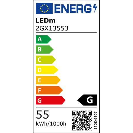 Lampadina Circolina Fluorescente T5 55W 3000K 2GX13 300mm Luce Calda Ricambio