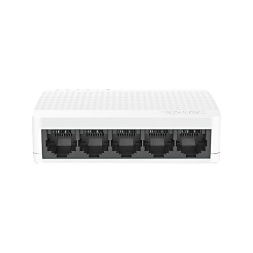 Switch Ethernet TENDA S105 5 Porte Fast 100 Mbps Plug Play Desktop Bianco