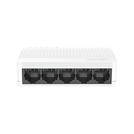 Switch Ethernet TENDA S105 5 Porte Fast 100 Mbps Plug Play Desktop Bianco Switch Ethernet TENDA S105 5 Porte Fast 100 Mbps Plug Play Desktop Bianco