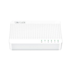 Switch Ethernet TENDA S105 5 Porte Fast 100 Mbps Plug Play Desktop Bianco 2