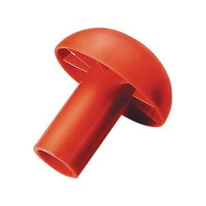 Fungo copritondino rosso in plastica 6‑20 mm protezione tondini armatura