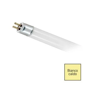 Tubo Fluorescente T5 G5 49W 2700K 1449mm Luce Bianca Calda