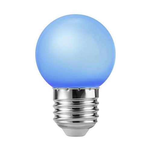 Lampadina LED Sfera E27 1W 230V Blu... Lampadina LED Sfera E27 1W 230V Blu...