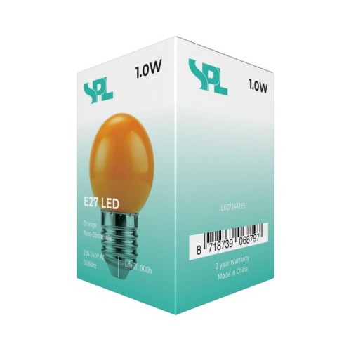 Lampadina LED Sfera E27 1W 230V... Lampadina LED Sfera E27 1W 230V...